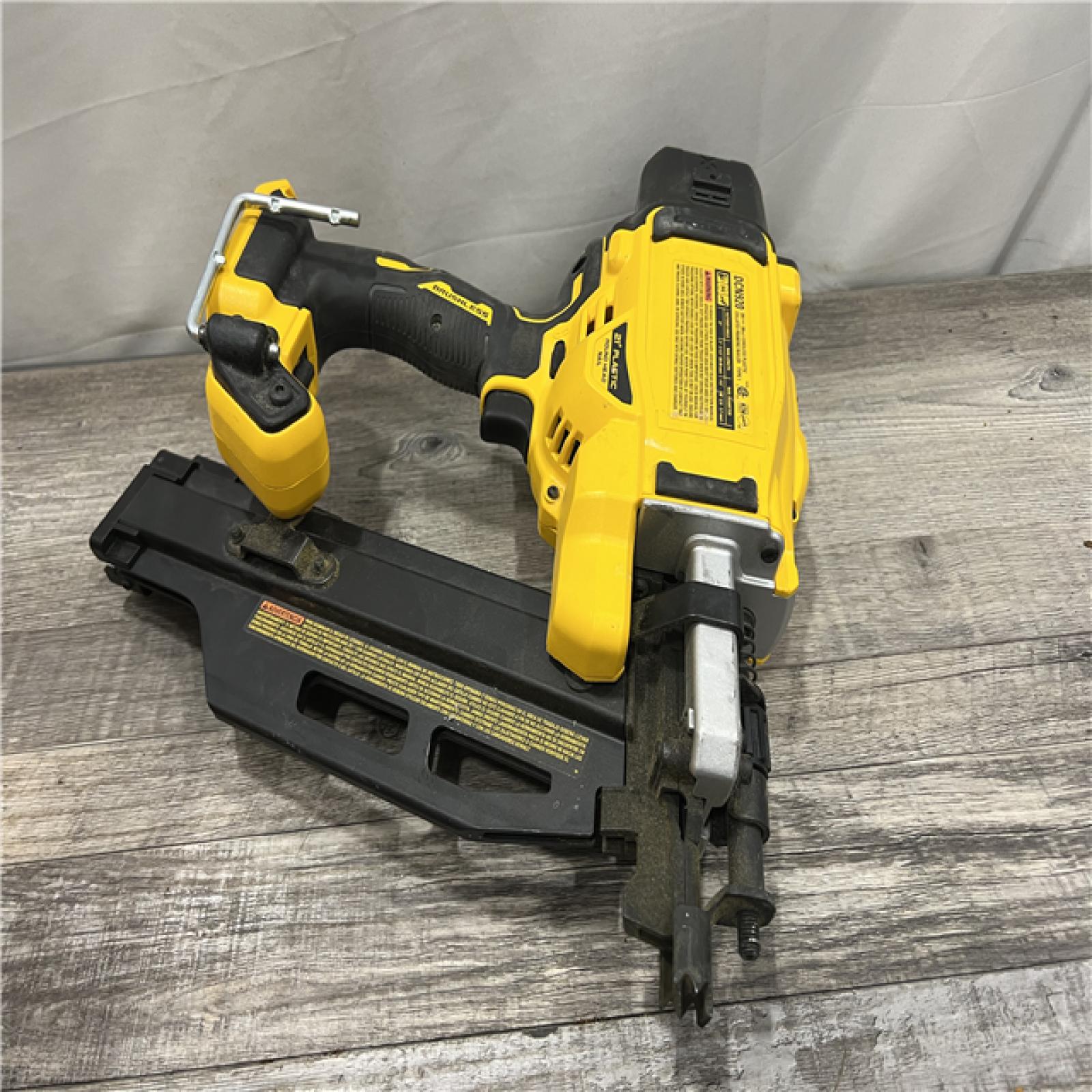 AS-IS DEWALT 20-Volt 21Â° Cordless Framing Nailer (Tool-Only)