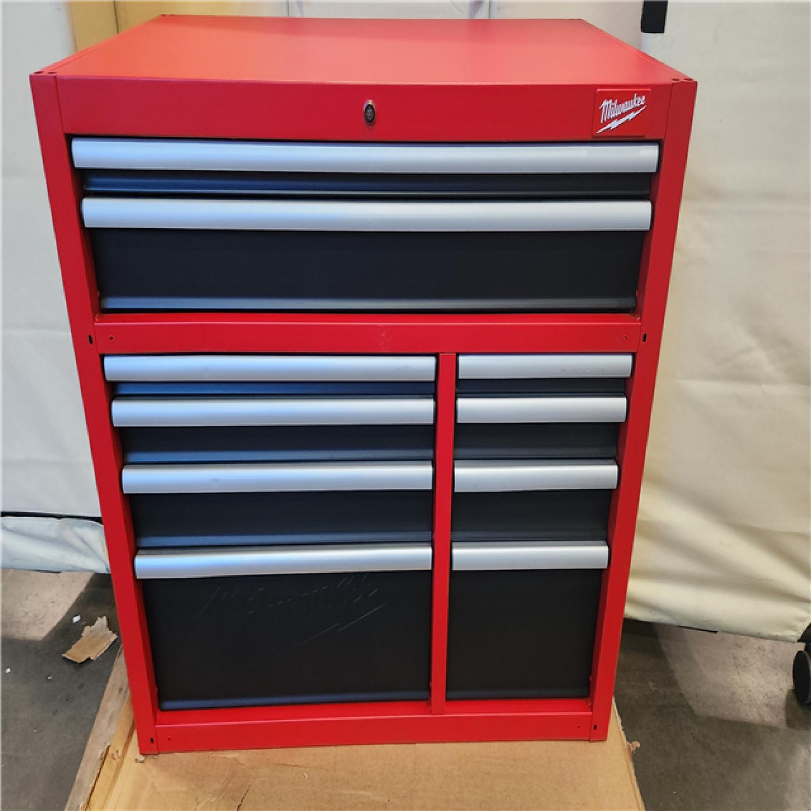 California AS-IS Milwaukee 4110 Drawer Steel Storage Cabinet