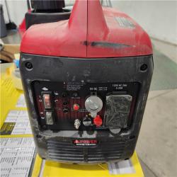 DALLAS LOCATION - AS-IS A-iPower 1500-Watt Recoil Start Gasoline Powered Ultra-Light Inverter Generator with 60cc OHV Engine and CO Sensor Shutdown