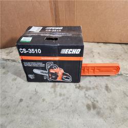 HOUSTON LOCATION - AS-IS (APPEARS LIKE NEW) Echo CS-3510-16 34.4cc 16in. 2 Stroke Gas Lightweight Rear Handle Chainsaw