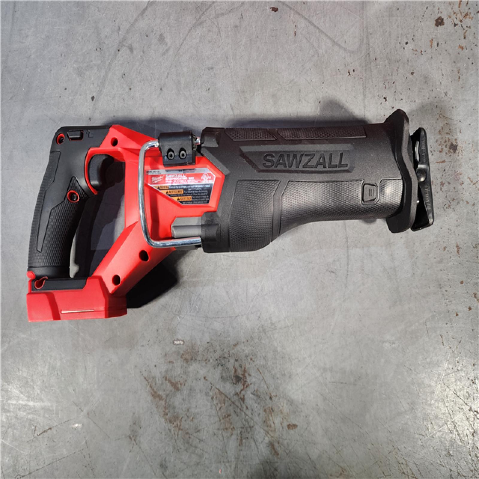 HOUSTON LOCATION - AS-IS (APPEARS LIKE NEW) Milwaukee M18 18V Fuel Sawzall 1-1/4  Reciprocating Saw Cordless Lithium-Ion Brushless 2821-20 (TOOL ONLY)