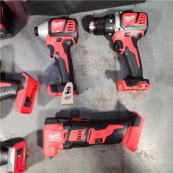 HOUSTON LOCATION - AS-IS (APPEARS LIKE NEW) M18 18V Lithium-Ion Cordless Combo Kit (5-Tool) with (2) Batteries, Charger and Tool Bag