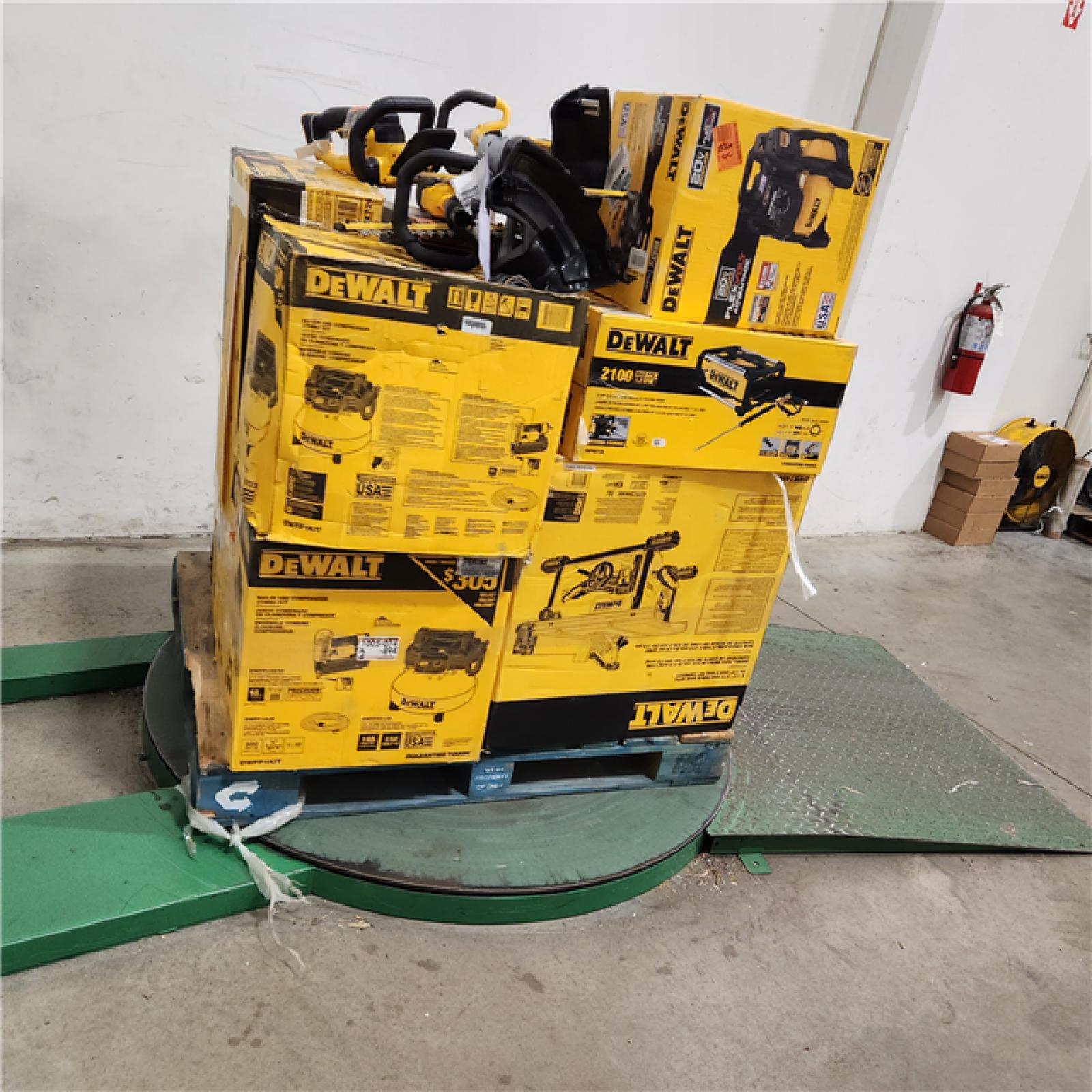 Dallas Location - As-Is DEWALT Tool Pallet