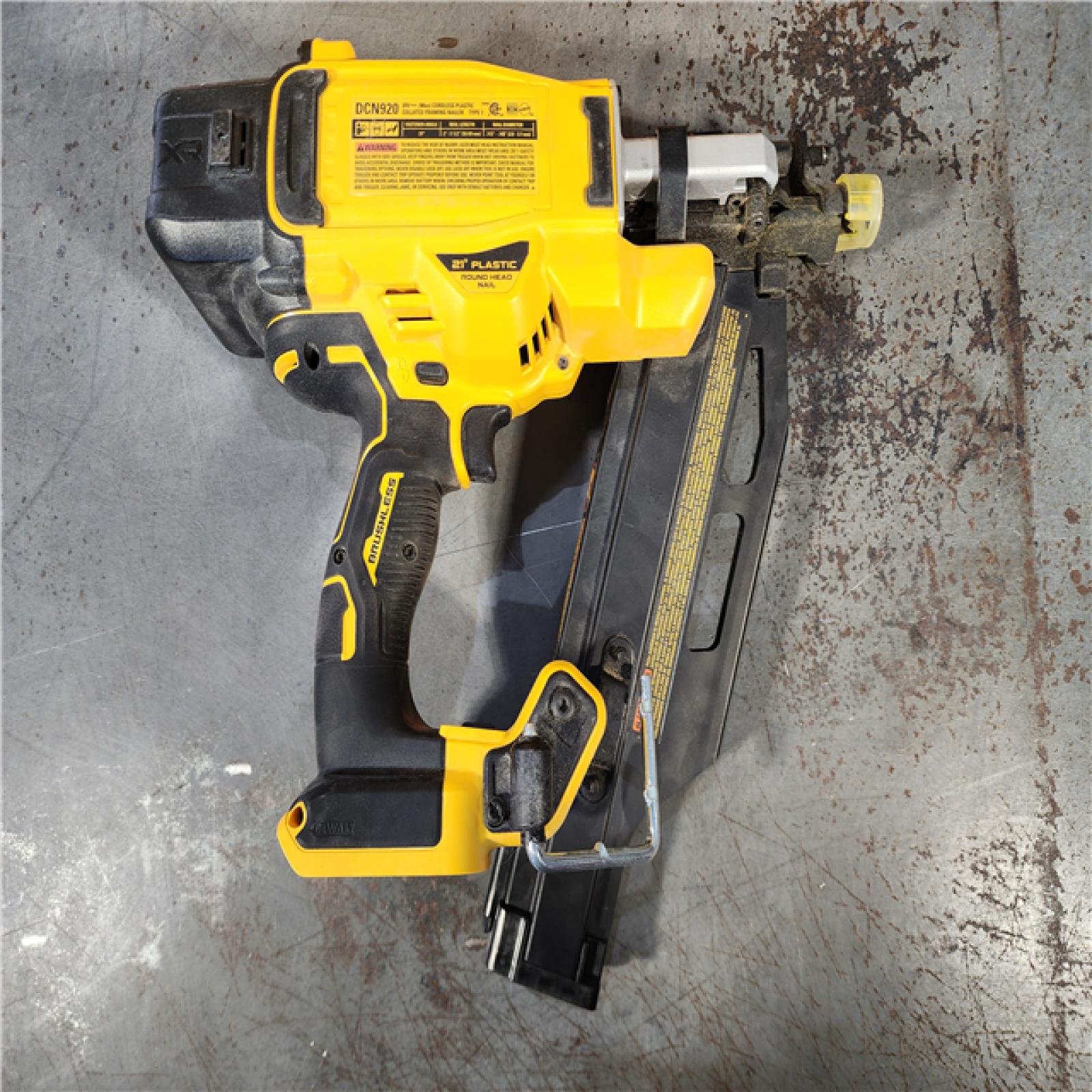 HOUSTON LOCATION - AS-IS DEWALT 20-Volt 21Â° Cordless Framing Nailer (Tool-Only)