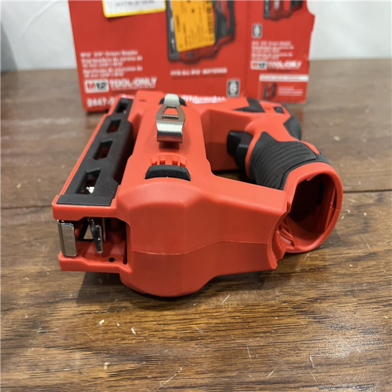 AS-IS Milwaukee Tool M12 3/8  Crown Stapler (Tool Only)