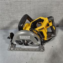 HOUSTON LOCATION - AS-IS DEWALT FLEXVOLT 60V MAX Cordless Brushless 7-1/4 in. Wormdrive Style Circular Saw (Tool Only)