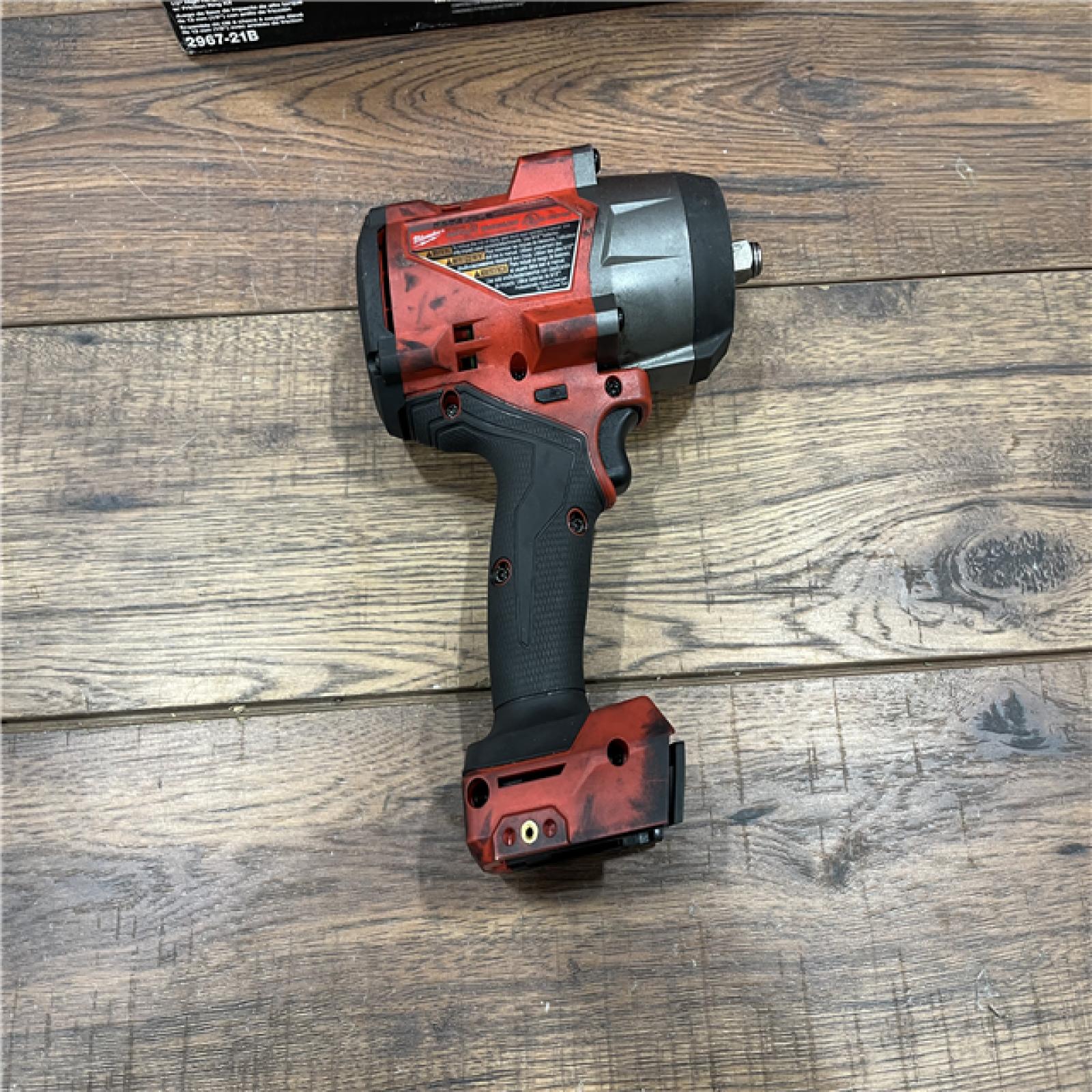 AS-IS Milwaukee M18 1/2 in. Cordless Brushless High Torque Impact Wrench Kit (Battery & Charger)