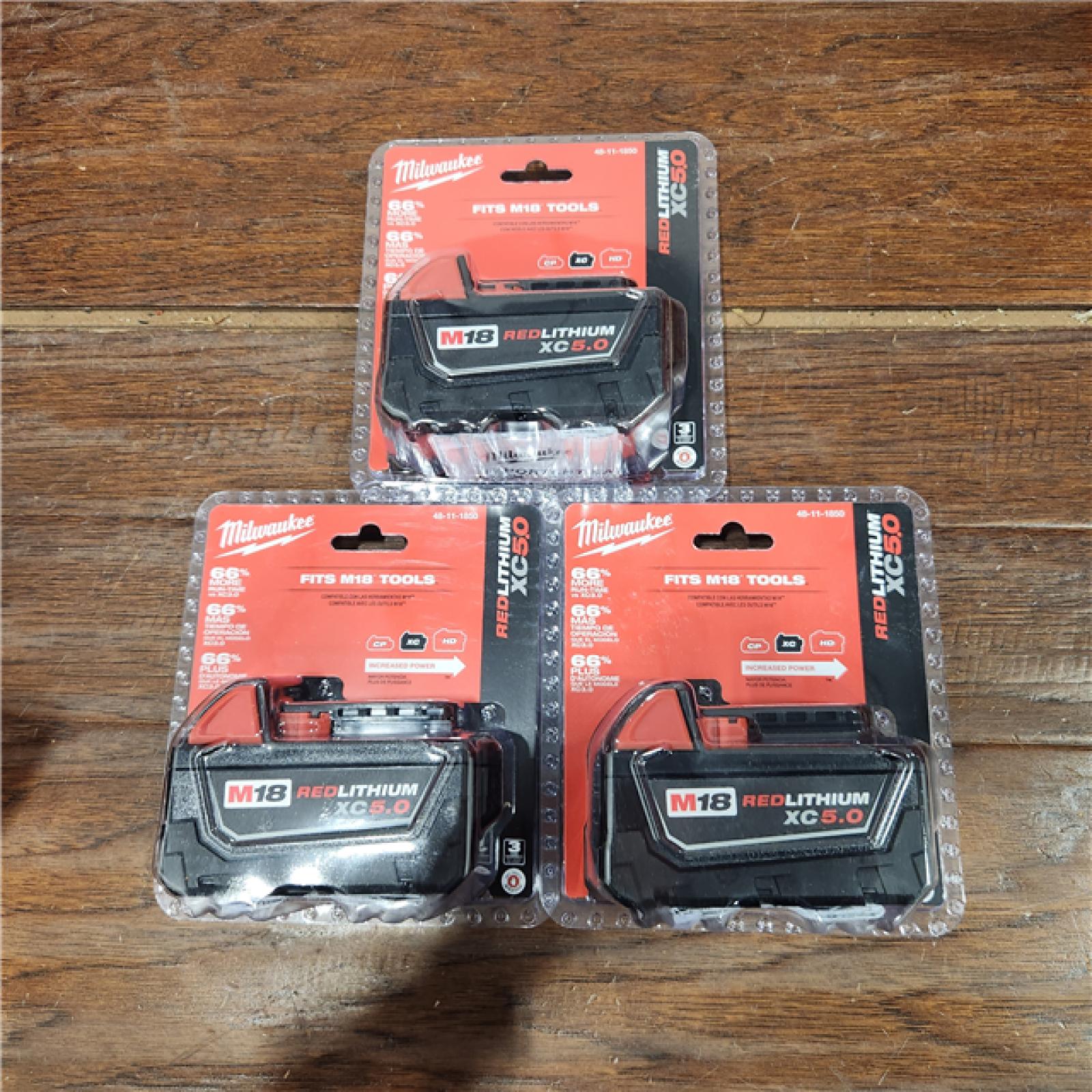 BATTERY Milwaukee (3 PACKS)