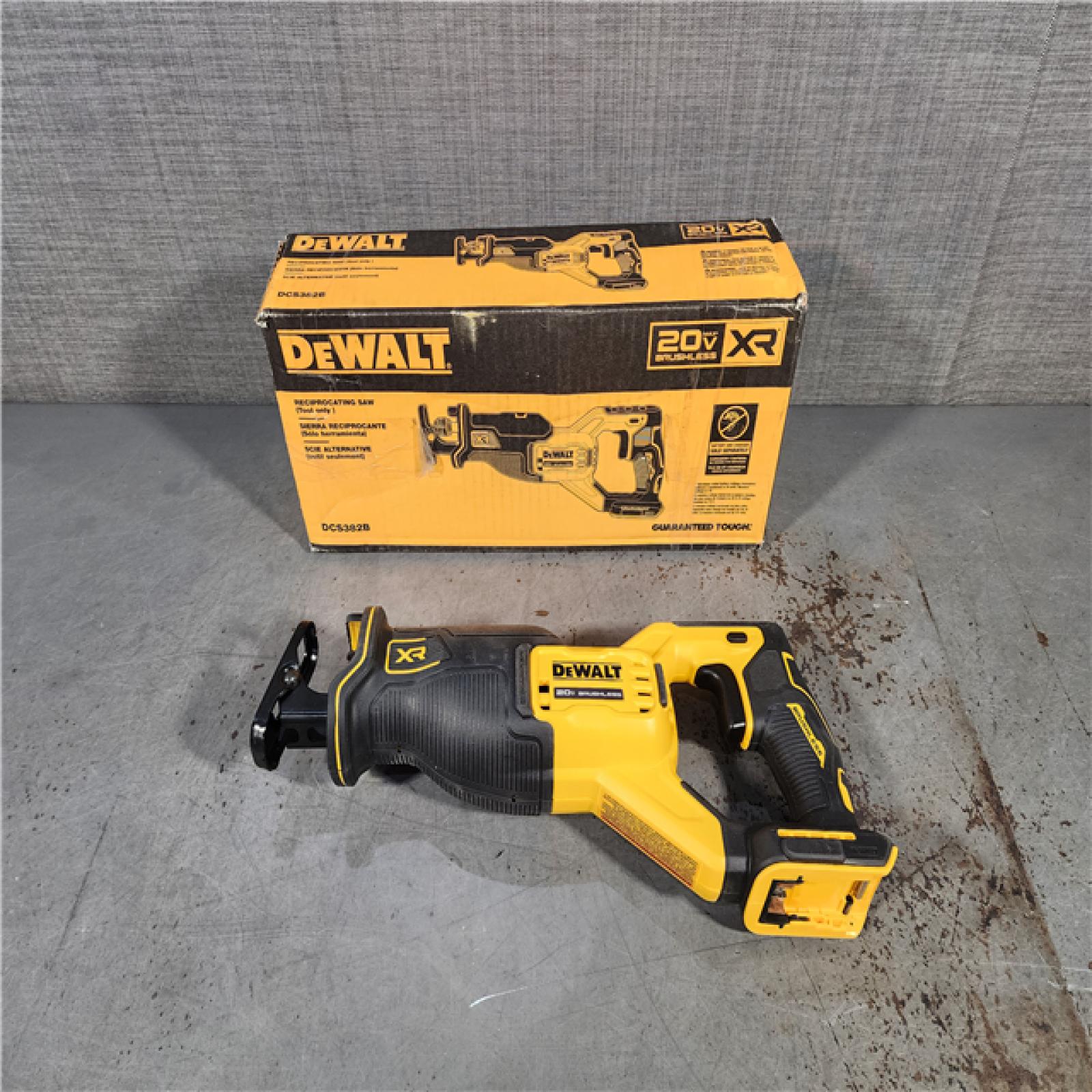 HOUSTON LOCATION - AS-IS DEWALT 20V MAX XR Cordless Brushless Reciprocating Saw (Tool Only)