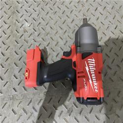 Houston location AS-IS Milwaukee M18 FUEL 18-Volt Lithium-Ion Brushless Cordless 1/2 in. Impact Wrench with Friction Ring (Tool-Only)