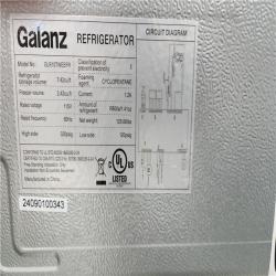 CALIFORNIA AS-IS GALANZ REFRIGERATOR