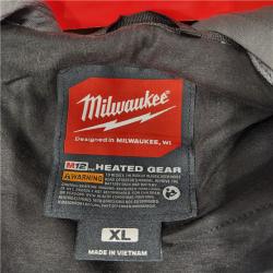 AS-IS Milwaukee M12 12-Volt Cordless Gray Heated Jacket Hoodie Kit (X-Large)