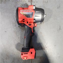 HOUSTON LOCATION - AS-IS Milwaukee M18 1/2 in. Cordless Brushless High Torque Impact Wrench Kit (Battery & Charger)