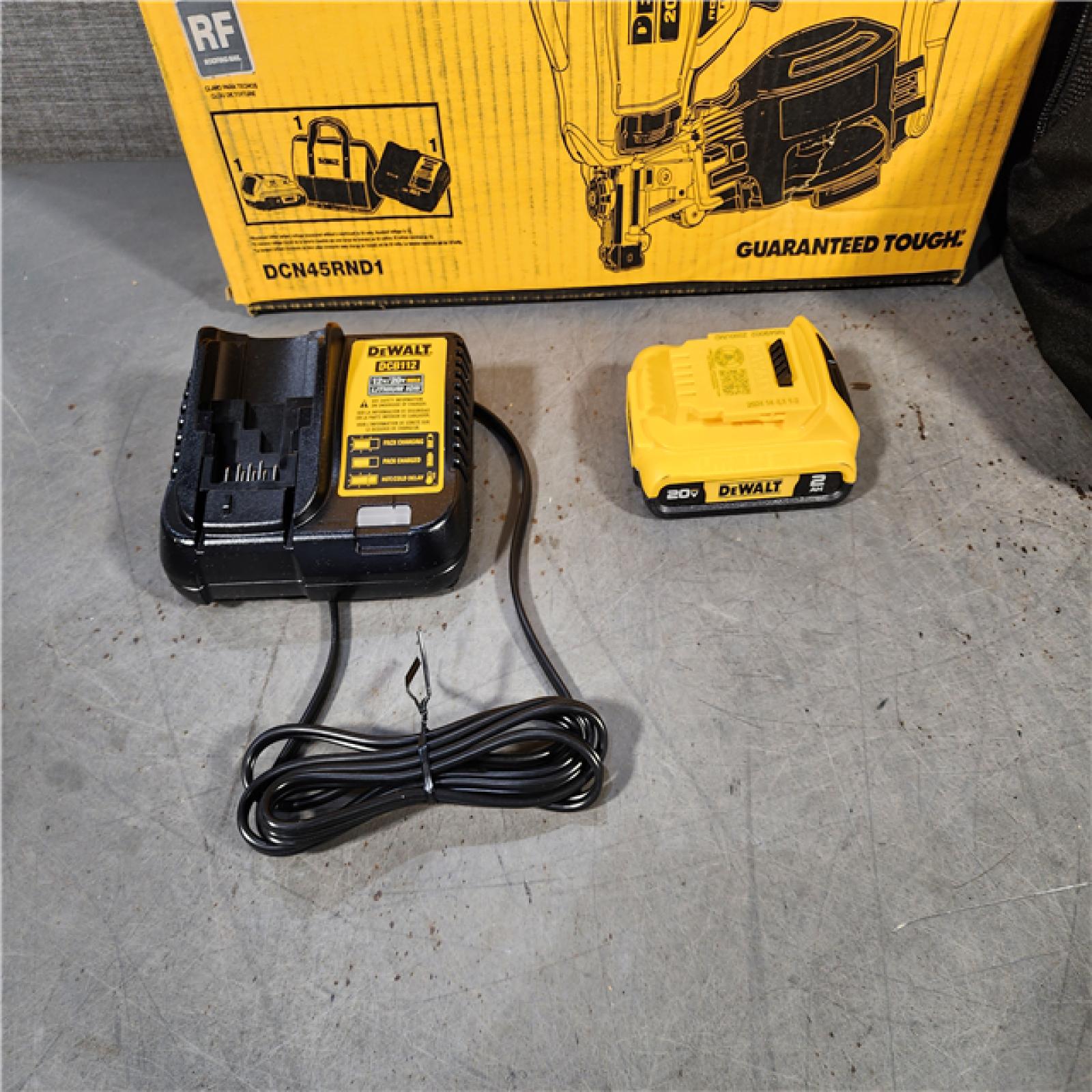 HOUSTON LOCATION - AS-IS DEWALT 2007898 Roofing Nailer Cordless