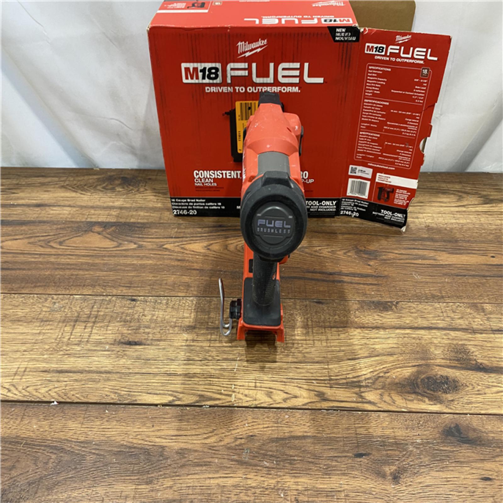 AS IS Milwaukee M18 FUEL 18 Gauge Brad Nailer