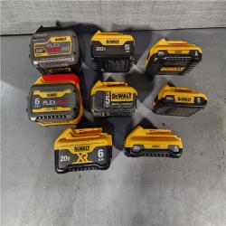 HOUSTON LOCATION - AS-IS DEWALT BATTERY PACK QTY - 15