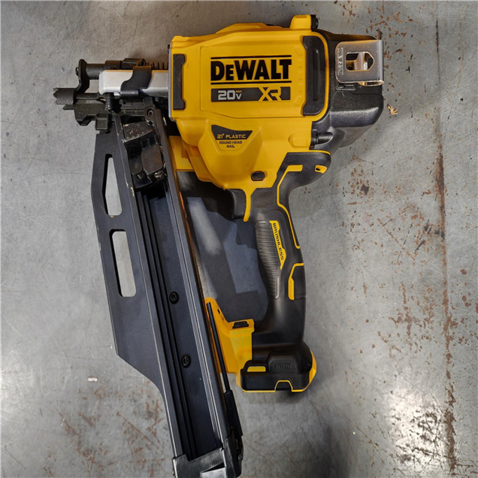 HOUSTON LOCATION - AS-IS DEWALT 20-Volt 21Â° Cordless Framing Nailer (Tool-Only)