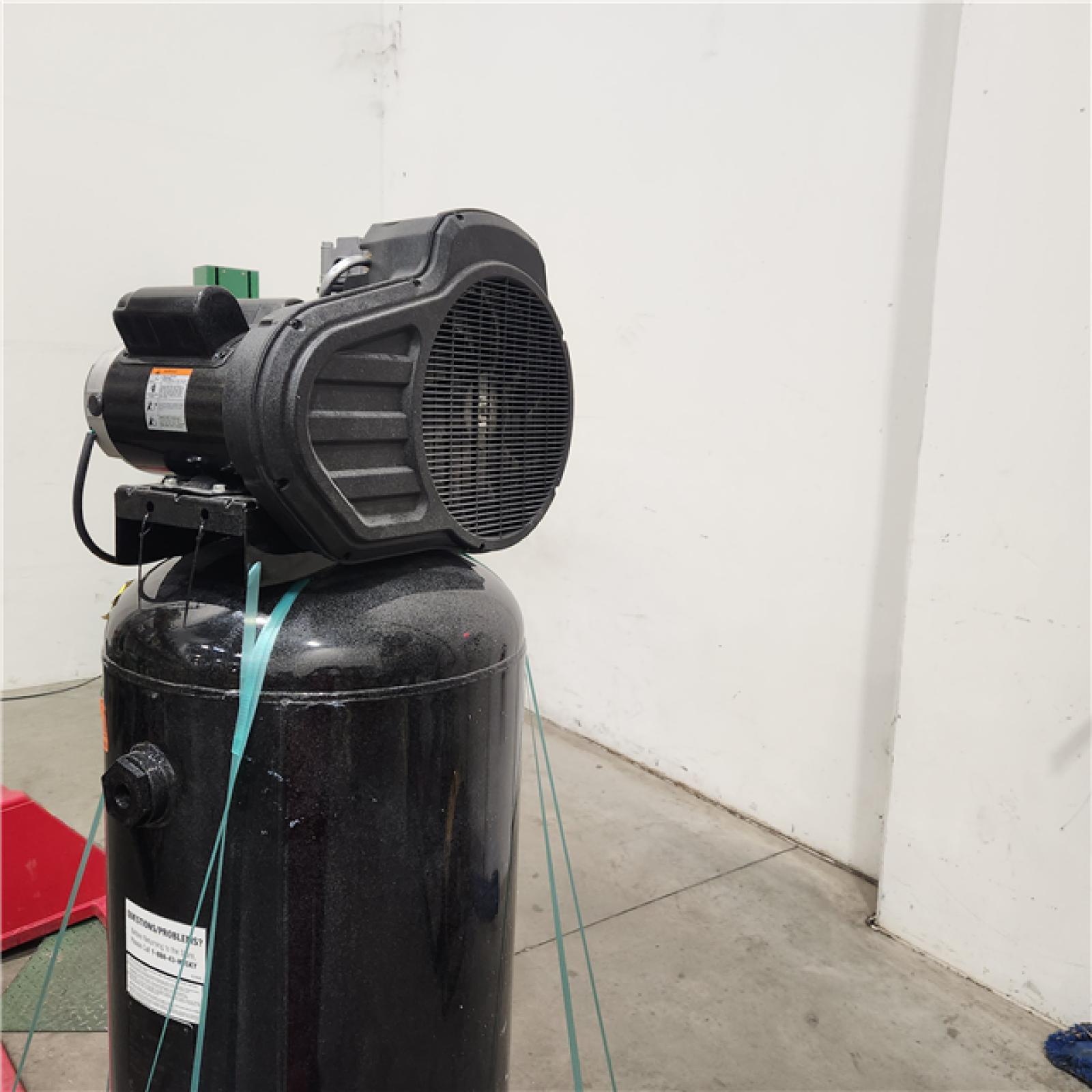 Dallas Location - As-Is Husky 60 Gal. 3.7 HP Stationary Electric Air Compressor