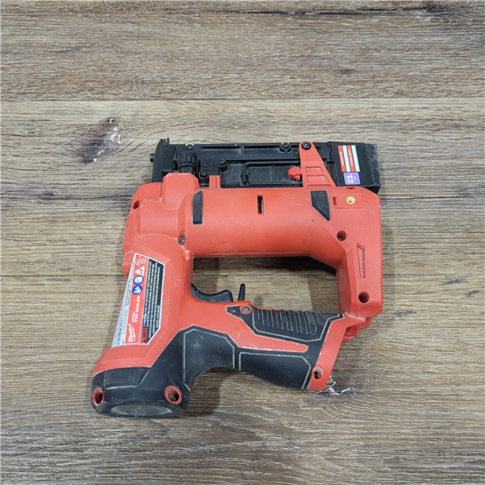 AS-IS Milwaukee 2540-20 12V 23 Gauge Cordless Pin Nailer (Tool Only)