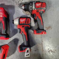 HOUSTON LOCATION - AS-IS (APPEARS LIKE NEW) M18 18V Lithium-Ion Cordless Combo Kit (5-Tool) with (2) Batteries, Charger and Tool Bag