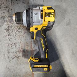 HOUSTON LOCATION - AS-IS DEWALT 20V XR Lithium-Ion Cordless Hammer Drill Kit with 8.0 Ah Battery, Charger and Kit Bag