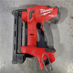 HOUSTON LOCATION - AS-IS M18 FUEL 18-Volt Lithium-Ion Brushless Cordless 18-Gauge 1/4 in. Narrow Crown Stapler (Tool-Only)