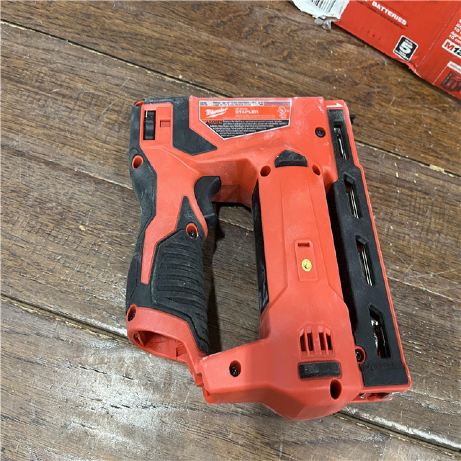 AS-ISMilwaukee M12 3/8  Crown Stapler (Tool Only)