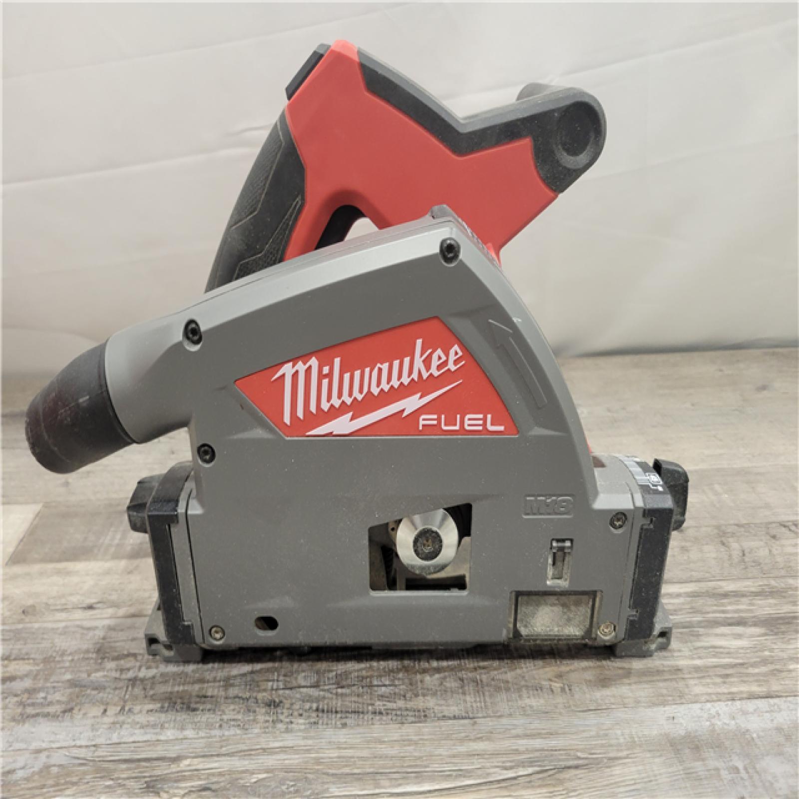 AS-IS Milwaukee M18 FUEL 6-1/2 in. Cordless Brushless Plunge Track Saw (Tool Only)