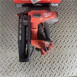 HOUSTON LOCATION -AS-IS Milwaukee Tool Cordless Finish Nail Gun 18 V 3020-20 (BARE TOOL)