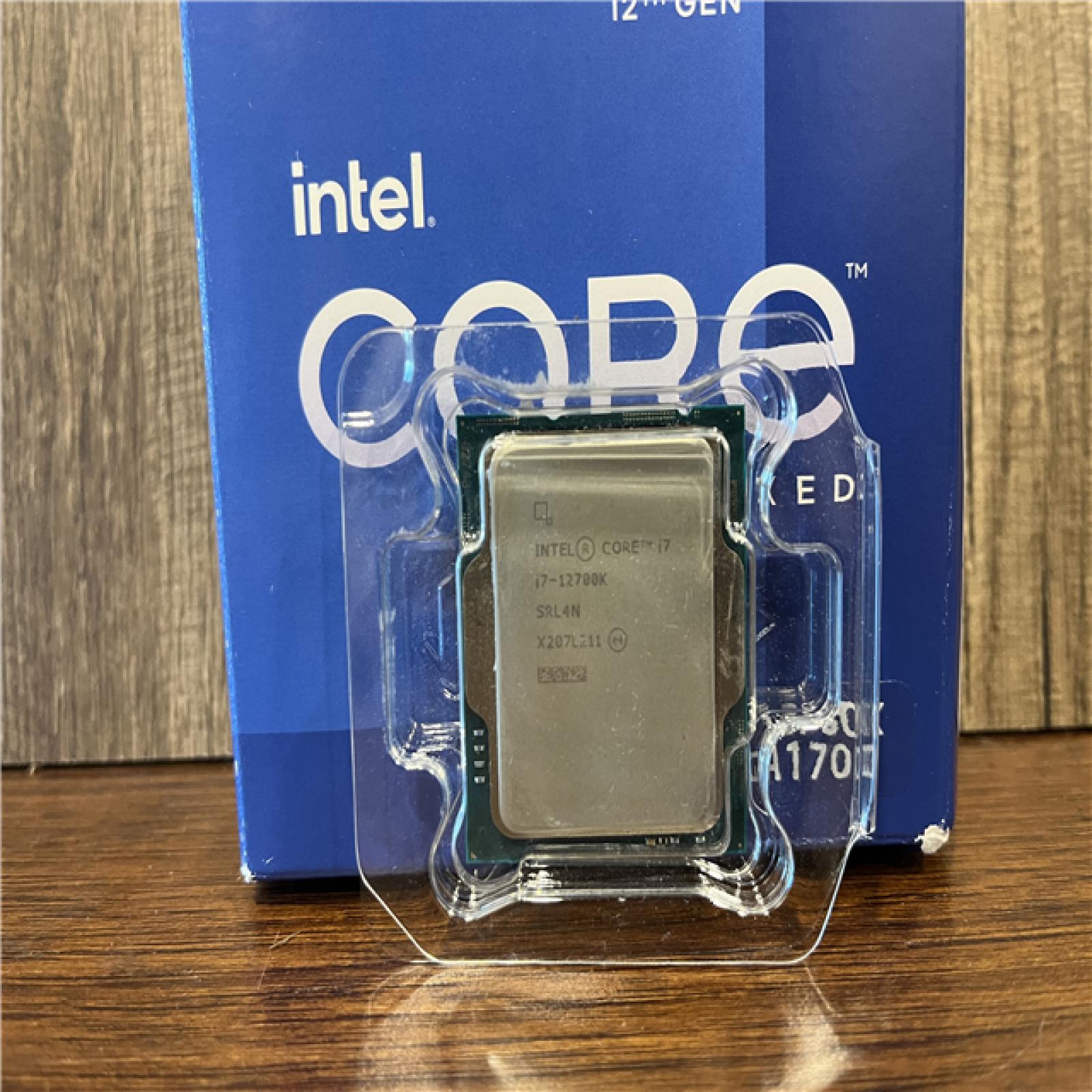 AS-IS Intel - Core i7-12700K Desktop Processor 12 (8P+4E) Cores up to 5.0 GHz Unlocked LGA1700 600 Series Chipset 125W