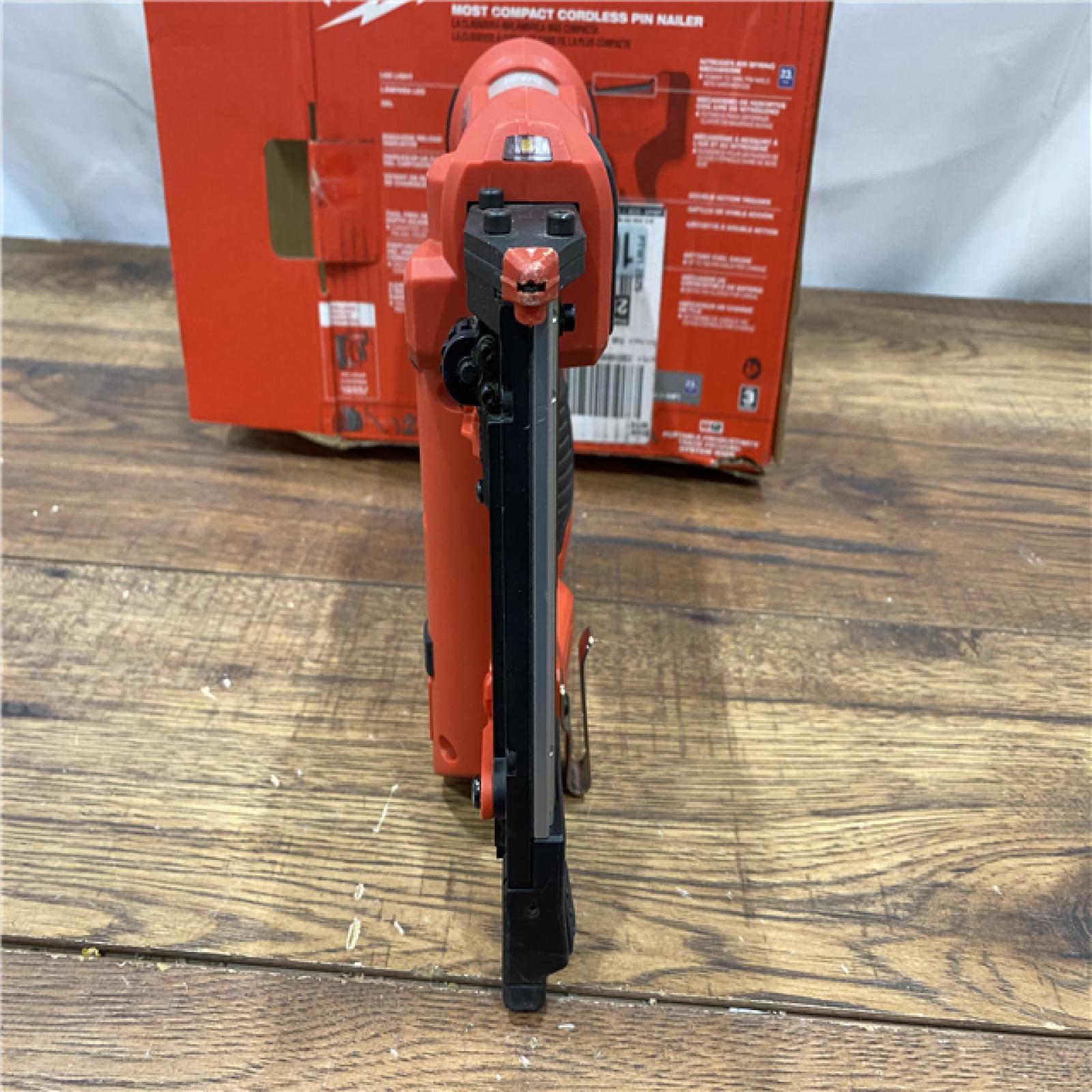 AS IS Milwaukee 2540-20 12V 23 Gauge Cordless Pin Nailer (Tool Only)