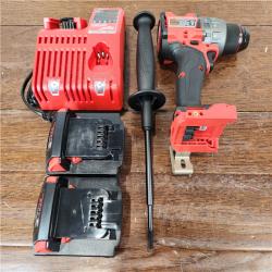 AS-IS Milwaukee M18 FUEL Lithium-Ion Brushless Cordless 1/2 in. Hammer Drill Driver Kit