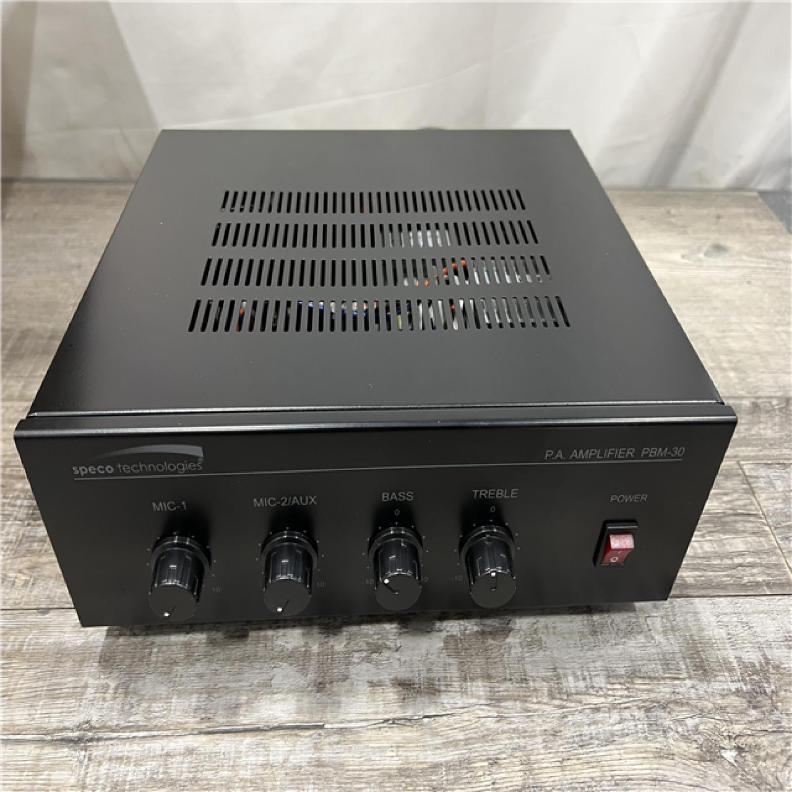 New Speco PBM-30 Amplifier