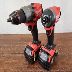 AS-IS Milwaukee M18 FUEL Brushless Cordless Hammer Drill And Impact Driver (2-Tool) Combo Kit