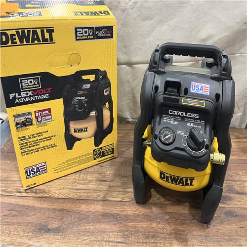 AS-IS DEWALT 20V MAX* 2-1/2 Gal. Brushless Cordless Air Compressor