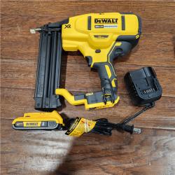 AS-IS DEWALT 20V MAX XR 18 Gauge Brad Nailer Kit