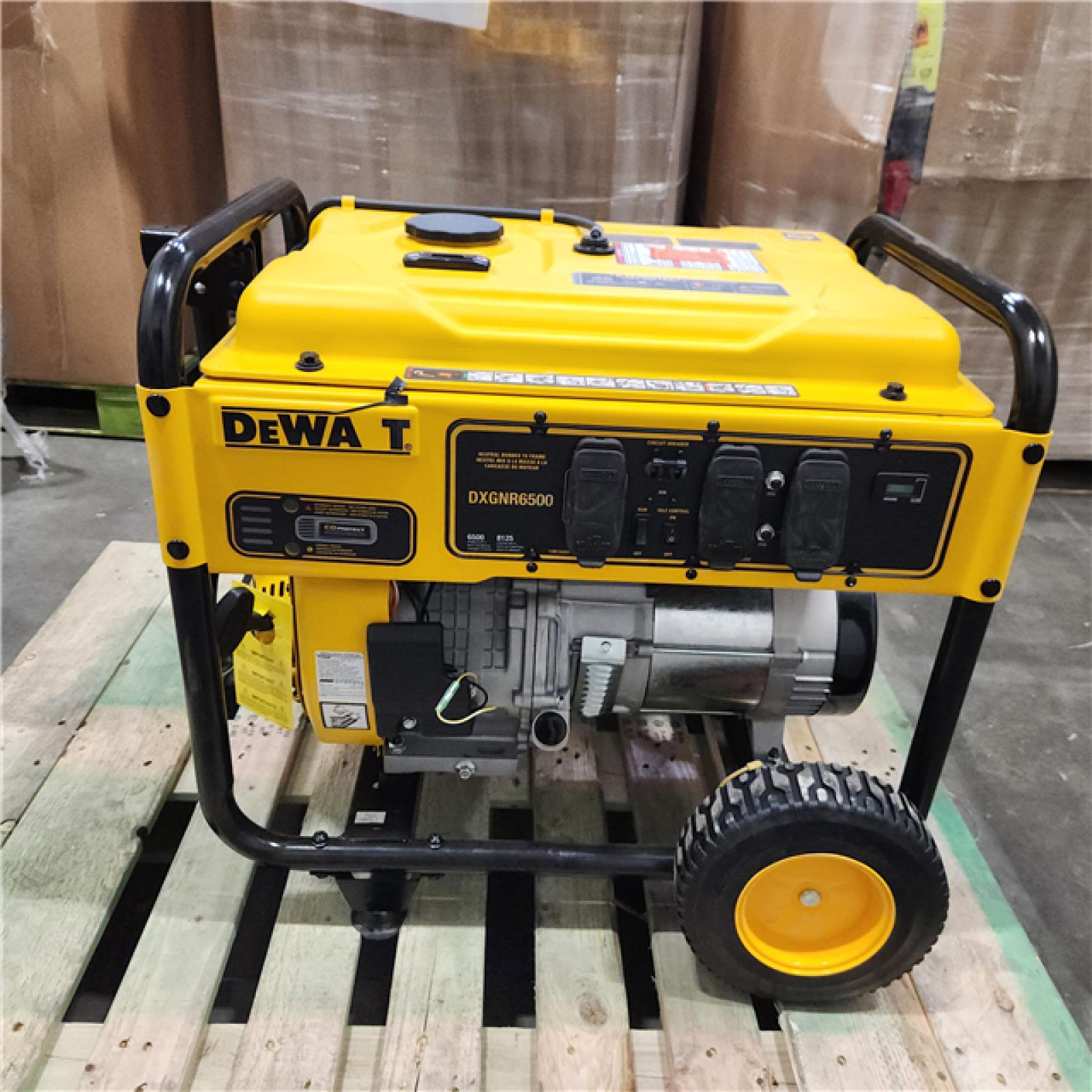 Dallas Location - As-Is Dewalt DXGNR6500 6500 Watt 389cc Portable Gas Generator