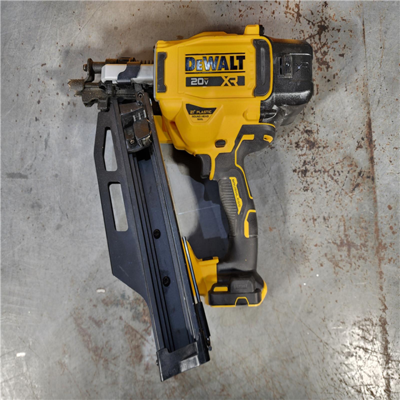 HOUSTON LOCATION - AS-IS DEWALT 20-Volt 21Â° Cordless Framing Nailer (Tool-Only)