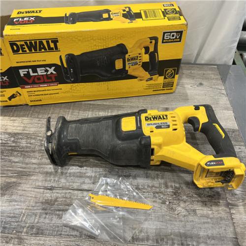 AS-IS DeWalt DCS389B FLEXVOLT 60V MAX Cordless Brushless Reciprocating Saw (Tool-Only)