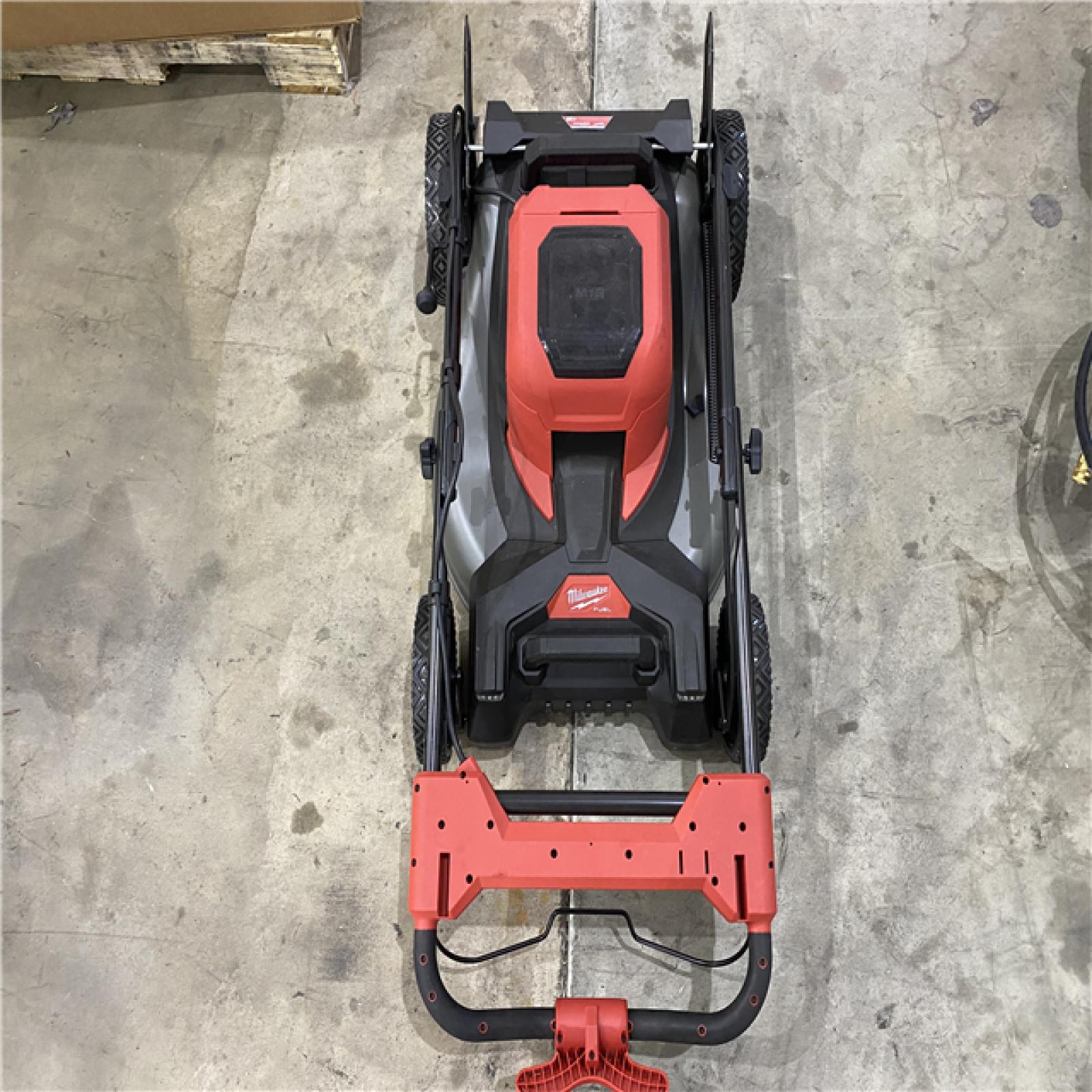 Houston location AS-IS Milwaukee M18 FUEL Brushless Cordless 21 in. ONLY MOWER