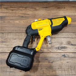 AS-IS DEWALT 20V MAX 550 PSI 1.0 GPM Cold Water Cordless Battery Power Cleaner with 4 Nozzles (Tool Only)