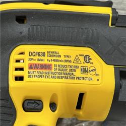 AS-IS DeWalt DCF630B 20V Cordless Brushless Screw Gun (Tool Only)