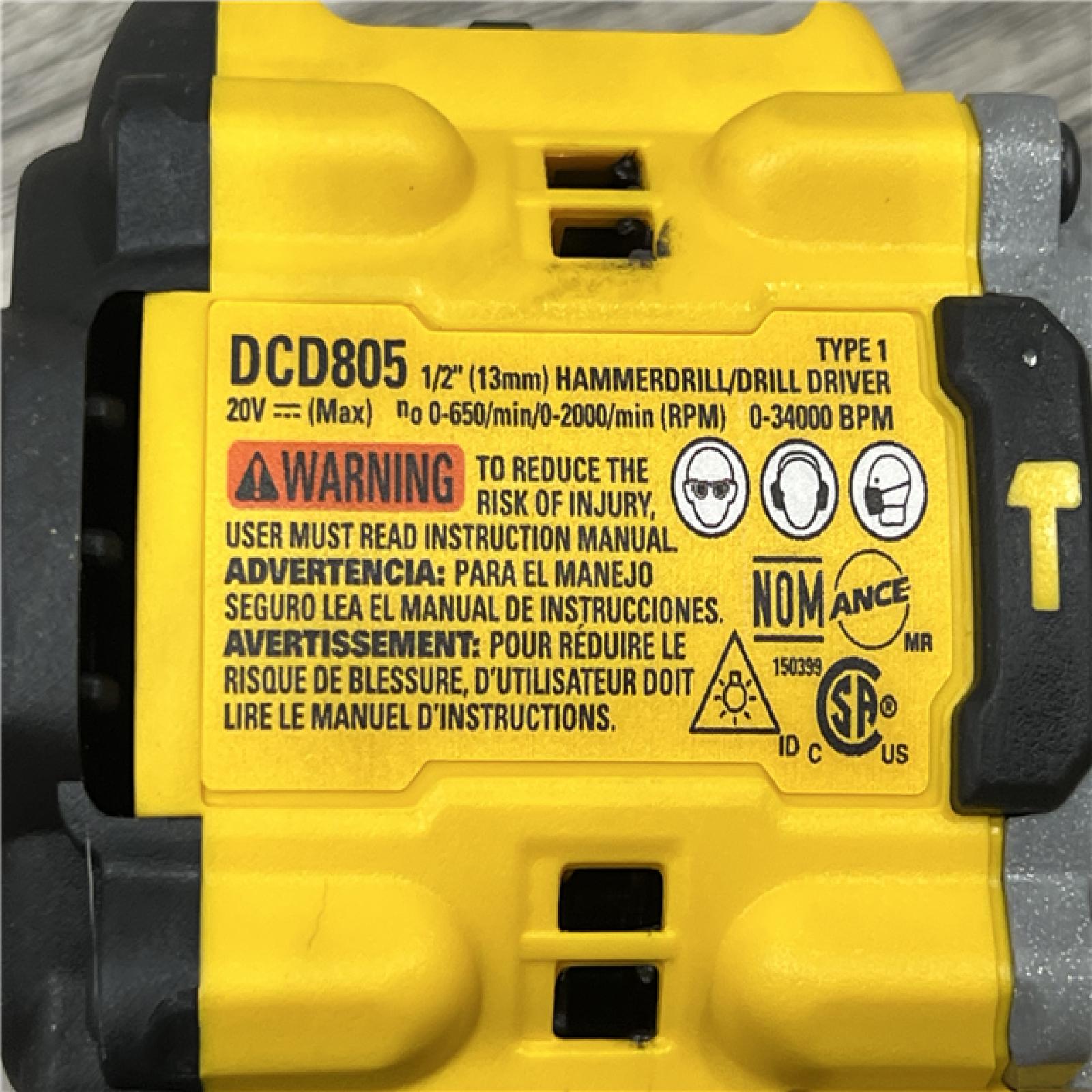 AS-IS DEWALT 20-Volt Maximum Lithium-Ion Cordless 4-Tool Combo Kit with (2) 4 Ah Batteries and Charger