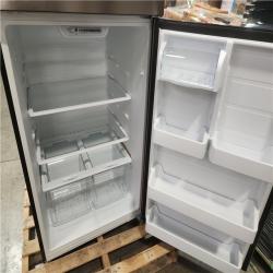 Phoenix Location Vissani 18 cu. ft. Top Freezer Refrigerator in Stainless Steel Look