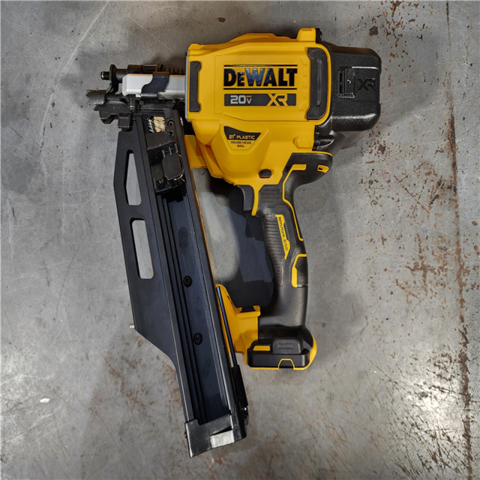 HOUSTON LOCATION - AS-IS DEWALT 20-Volt 21Â° Cordless Framing Nailer (Tool-Only)