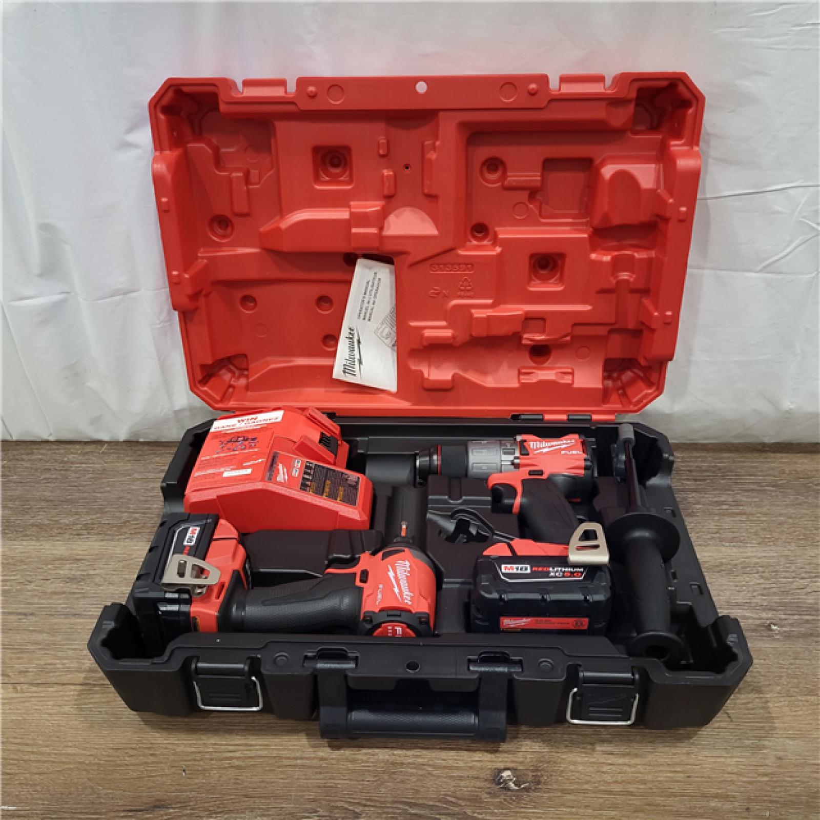 NEW Milwaukee M18â„¢ FUELâ„¢ 2-Tool Hammer Drill/Impact Driver Combo Kit - by International Tool