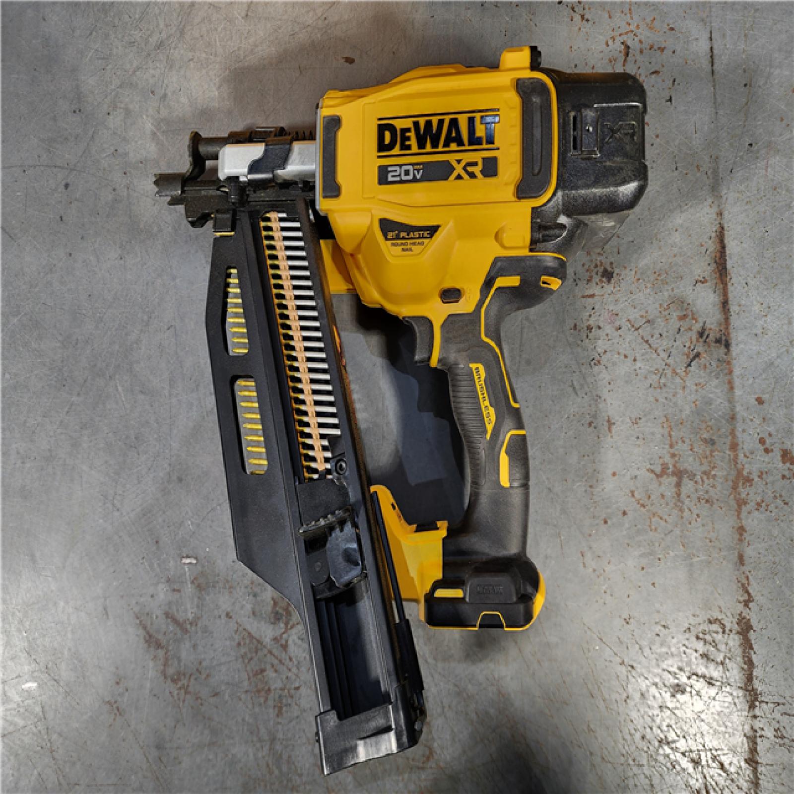 HOUSTON LOCATION - AS-IS DEWALT 20-Volt 21Â° Cordless Framing Nailer (Tool-Only)