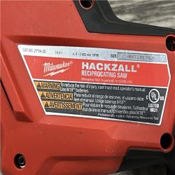 AS-IS MILWAUKEE M18 FUEL 18V Lithium-Ion Brushless Cordless HACKZALL Reciprocating Saw (Tool-Only)