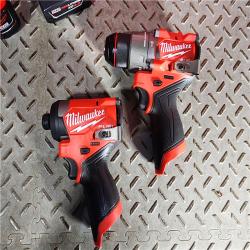 HOUSTON LOCATION - AS-IS (APPEARS LIKE NEW) Milwaukee 3497-22 12V Brushless Hammer Drill and Impact Driver Combo Kit