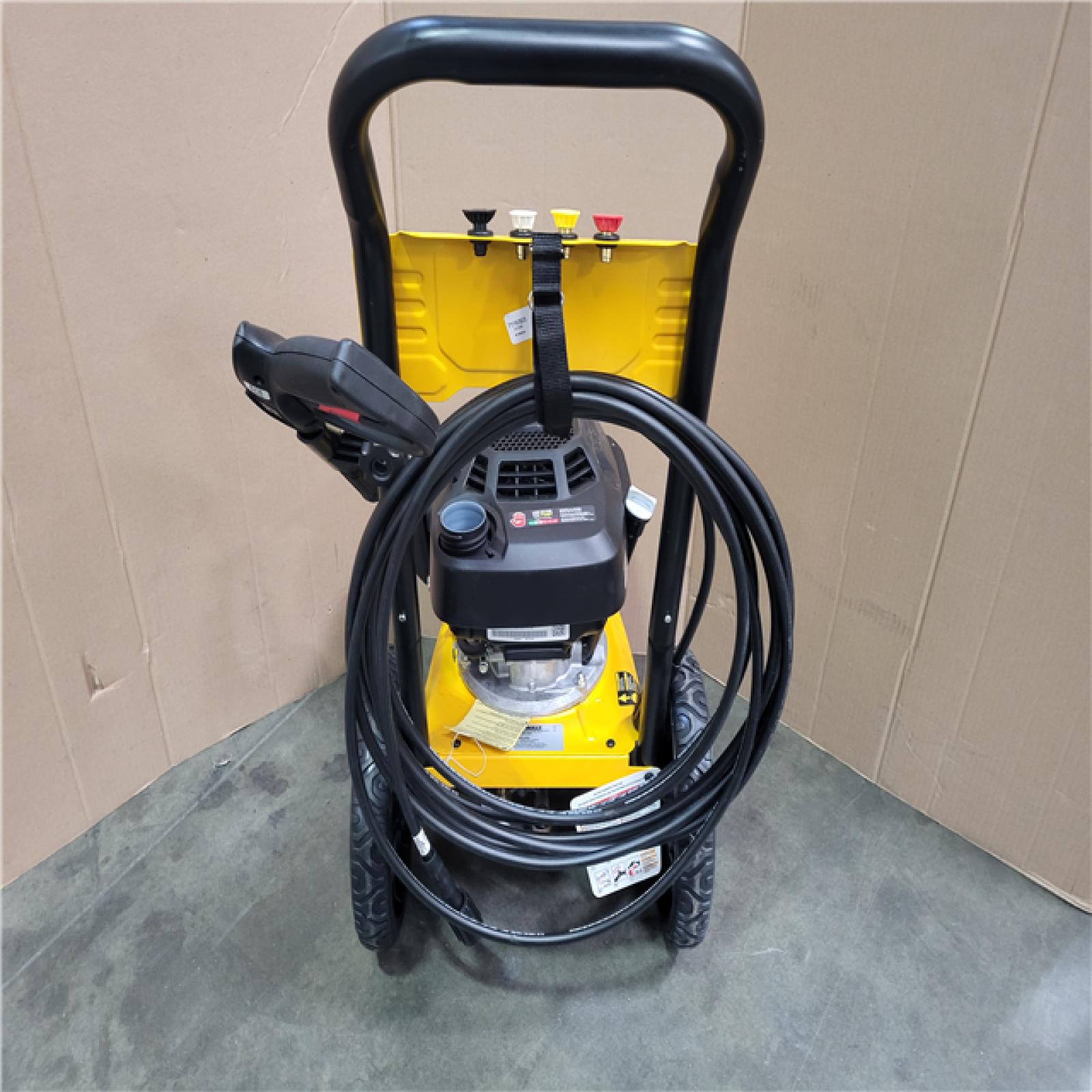 CALIFORNIA AS-IS DEWALT HIGH PERFORMANCE EASY START HONDA GVC 170 3100 PSI GAS PRESSURE WASHER